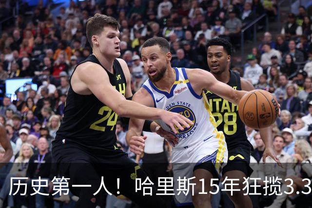 历史第一人！哈里斯15年狂揽3.31亿💰生涯0次全明星/最佳阵容